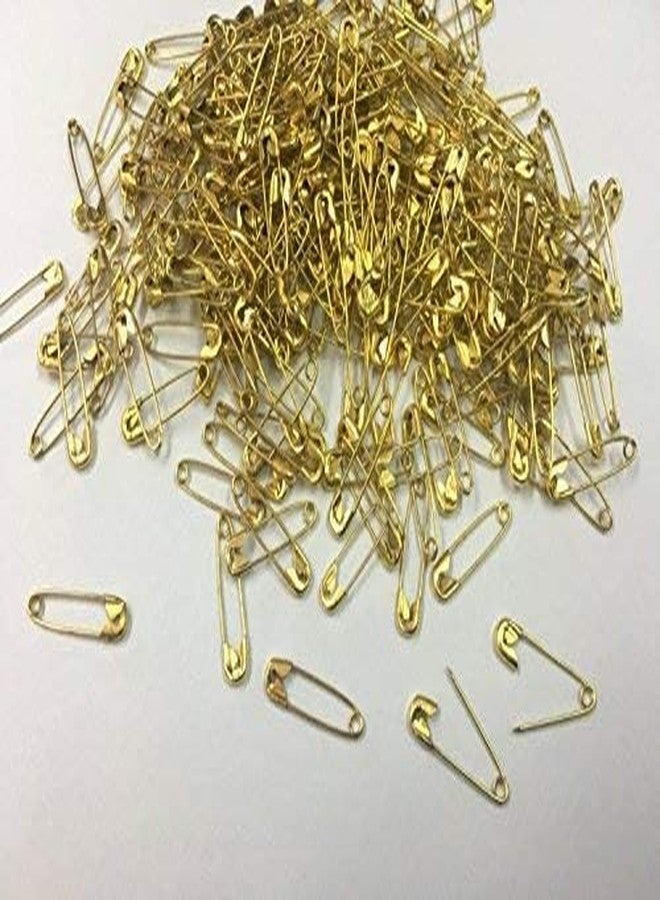 GREENGROW Mix Steel Metal Safety Pin (Golden, 22 mm) -Pack of 100 (100, Gold) - Image 2
